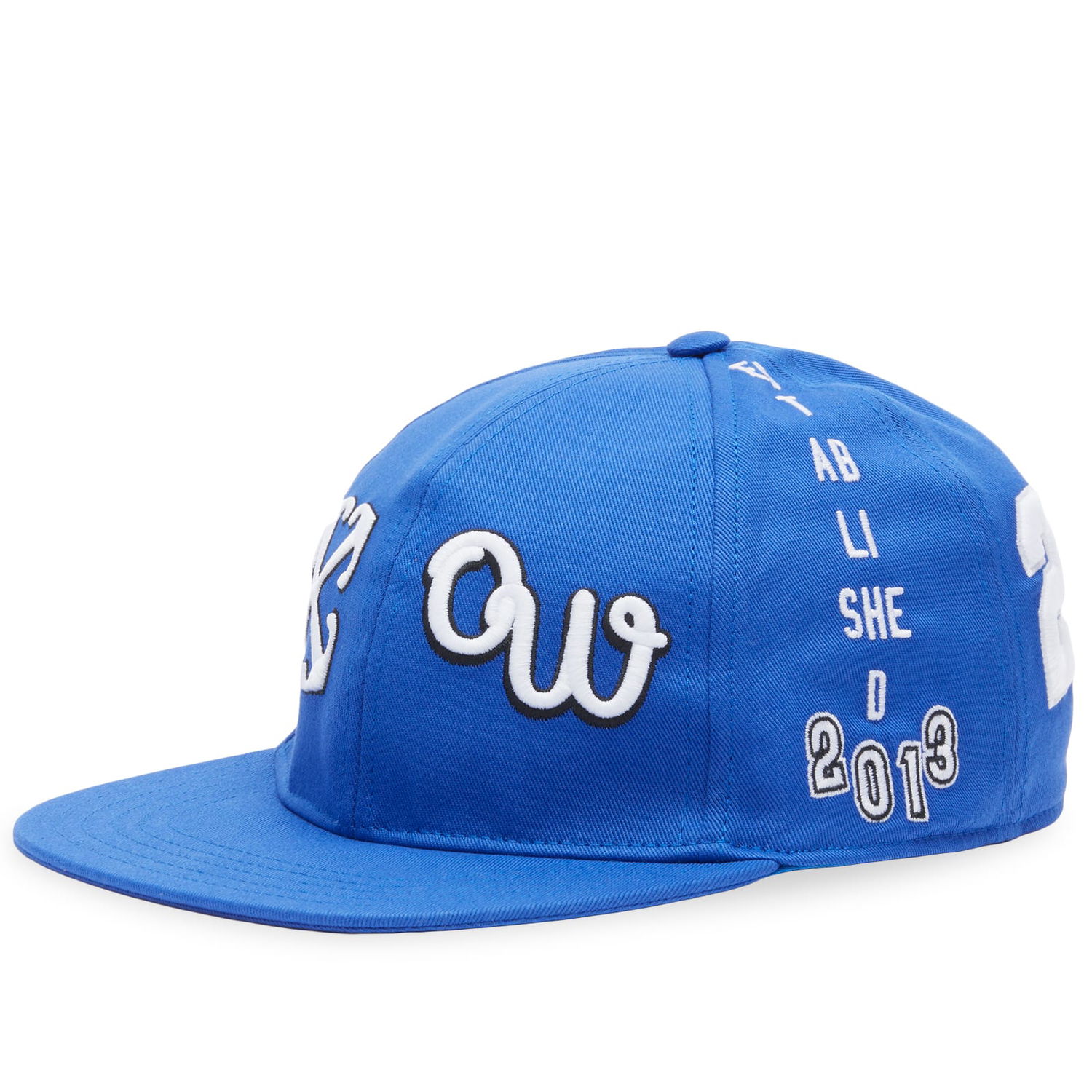 Шапка с козирка Off-White Cap Blue Синьо | OMLB055S24FAB0054601, 0