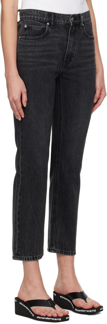 Дънки Alexander Wang OG High-Rise Stovepipe Jeans Черно | 4DC1254607, 1