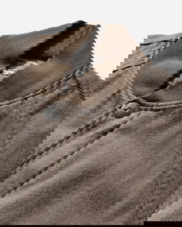 Яке бомбър Cav Empt Cotton Flannel Zip Jacket Кафяво | CES28JK15 BROWN, 3