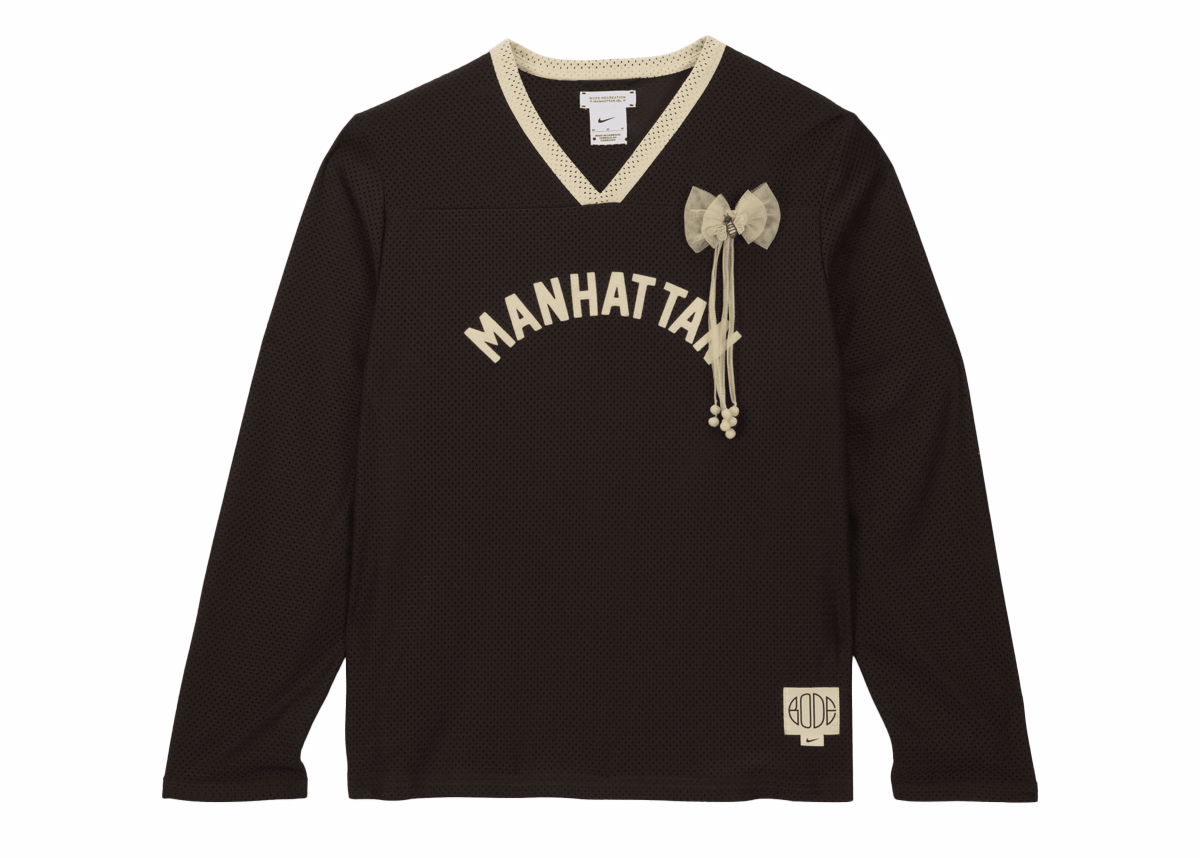 Фланелка Nike BODE x Mesh Jersey (Asia Sizing) Brown/Cream Черно | FJ8795-235, 0