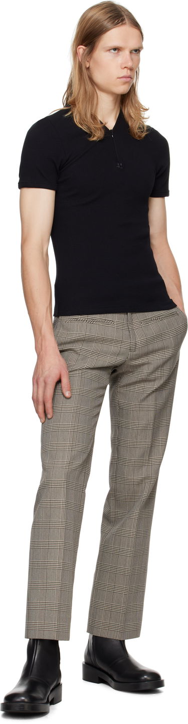 Панталони Courrèges Prince of Wales Check Trousers Кафяво | 324CPA249PL0166, 3