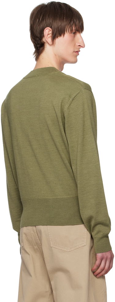 Пуловер LEMAIRE Mock Neck Sweater Зелено | TO1195 LK087, 2