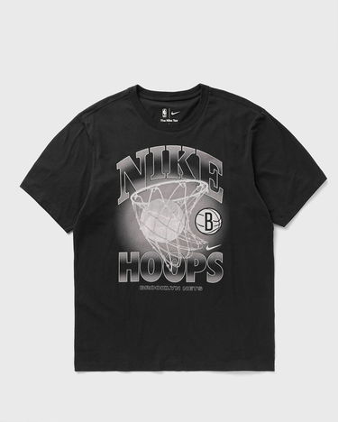 Тениска Nike NBA Max90 Brooklyn Nets Courtside Short Sleeve T-Shirt Черно | HQ1264-010, 0