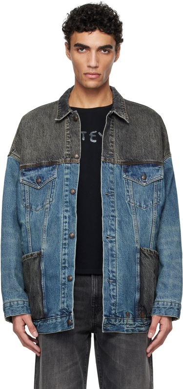 Яке R13 R13 Lacey Denim Trucker Jacket Синьо | R13WD210-D271A, 0