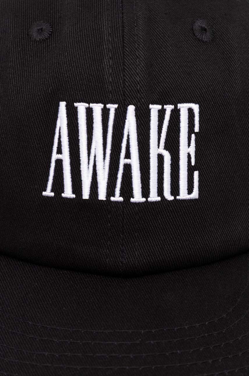 Шапка с козирка Awake NY Logo Hat Черно | SP24.HT004, 1