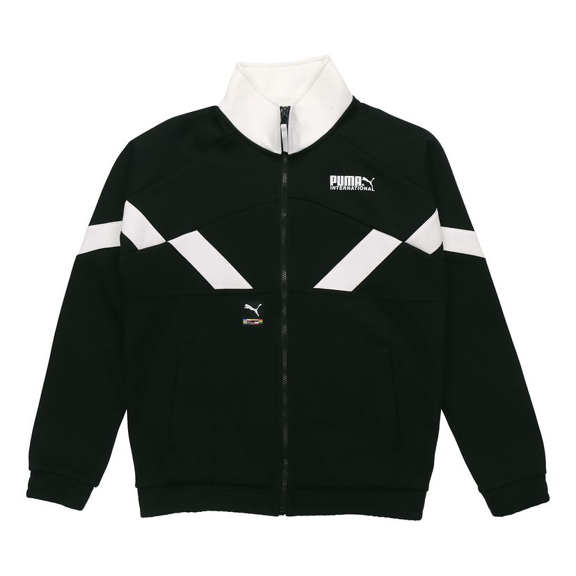 Яке Puma Logo Stand Collar Track Jacket Черно | 531339-01