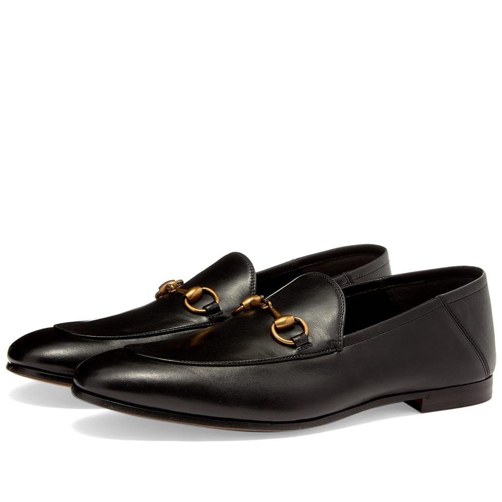 Кецове и обувки Gucci Gucci Brixton Bit Loafers Черно | 407314-DLC00-1000, 0