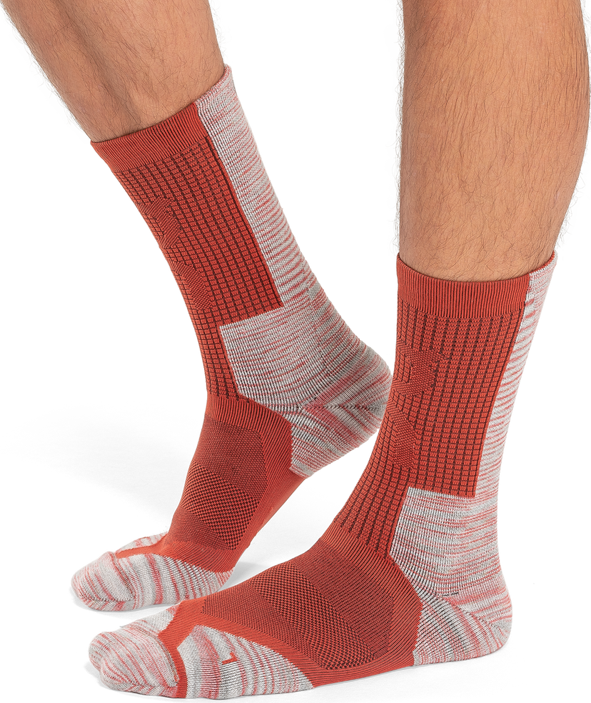 Чорапи On Running Explorer Merino Socks Червено | 386-01195