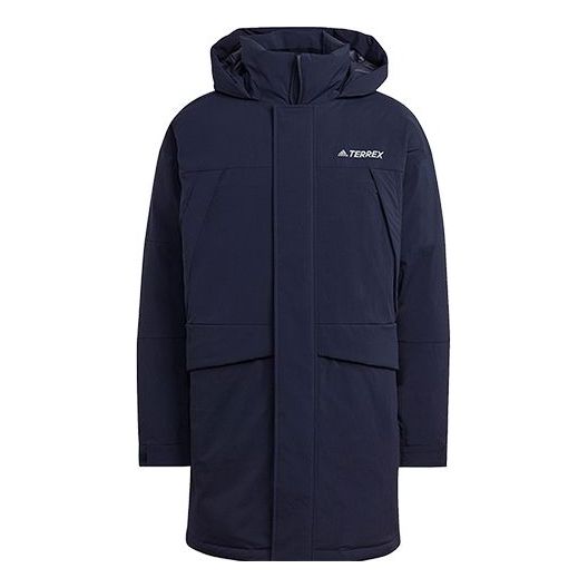 Парка adidas Performance Terrex Xplr Down Parka Тъмно синьо | GE9931
