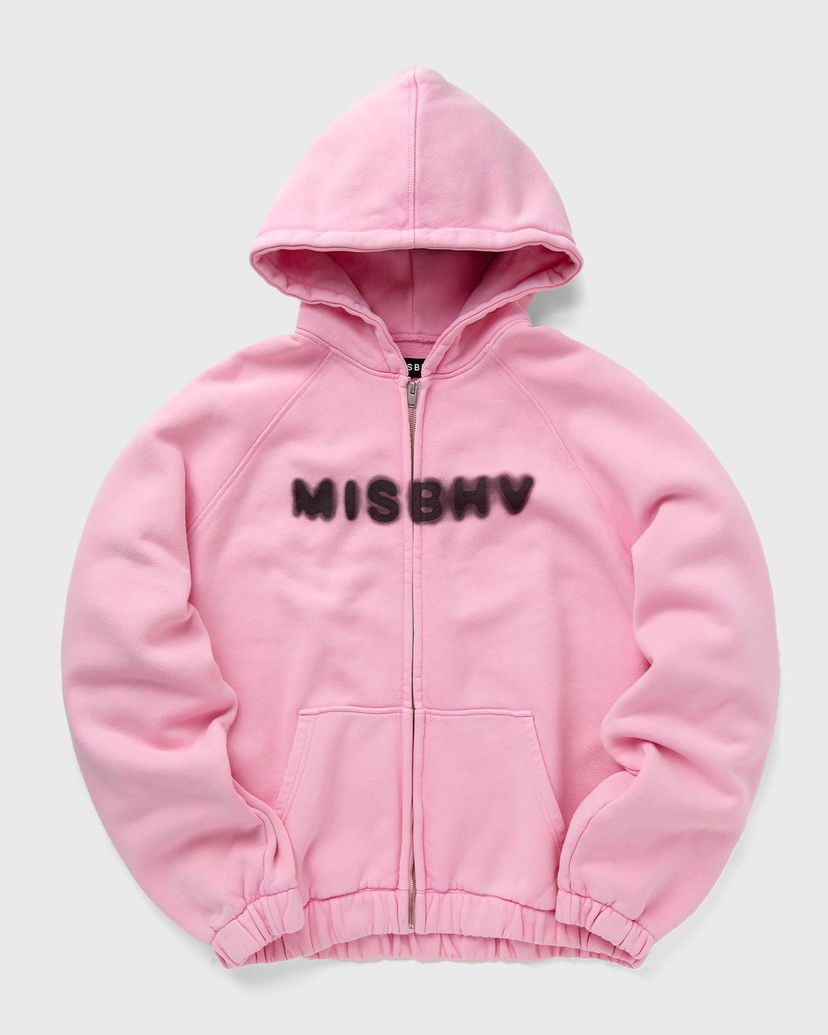 Суитчър MISBHV Community Zipped Hoodie Розово | 240M221