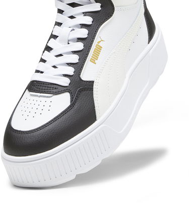 Кецове и обувки Puma Karmen Rebelle Mid "White/Vapor Grey/Black" Бяло | 387213-11, 3