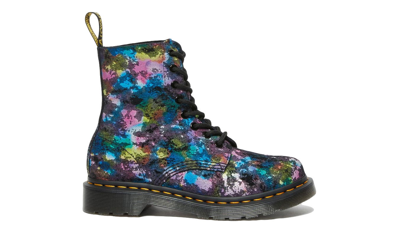 Кецове и обувки Dr. Martens 1460 Pascal Confetti Suede Lace Up Черно | DM27245001, 0