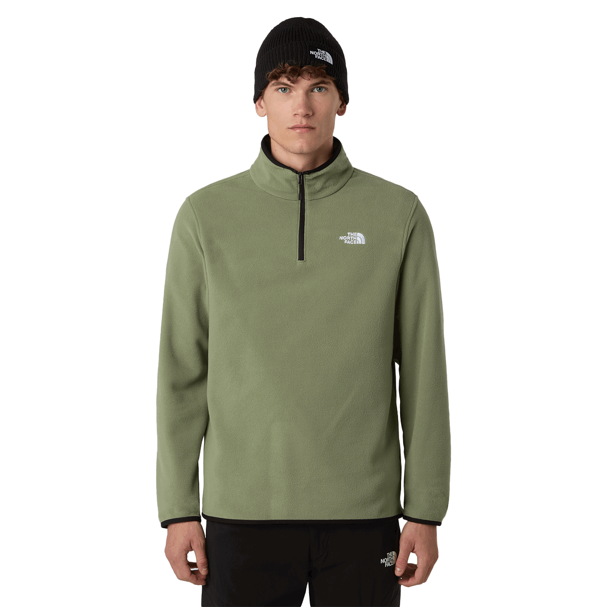 Яке The North Face GLACIER FLEECE 1/4 ZIP JACKET Зелено | NF0A8D0QBO91, 0