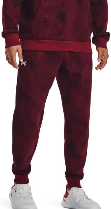 Панталони и дънки Under Armour Kalhoty Rival Fleece Бургунди | 1379777-600, 0