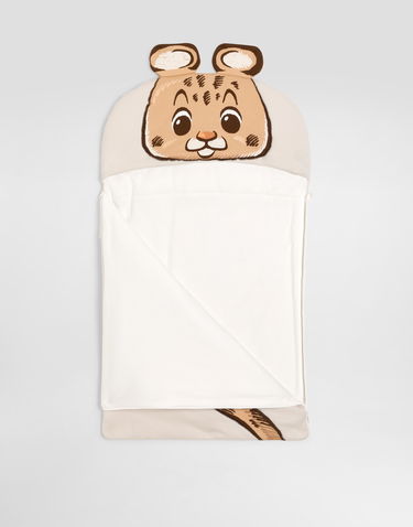 Раници и чанти Dolce & Gabbana Dolce & Gabbana Newborn Baby Nest with Leopard Print Бежово | LNJAH7G7PJHS9000, 2