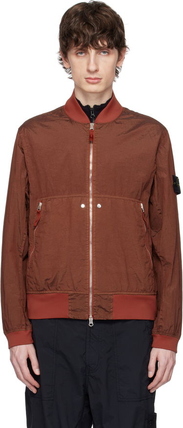 Яке бомбър Stone Island Stone Island Watro-TC ECONYL Bomber Jacket Кафяво | K1S15 4100019 S0020, 0