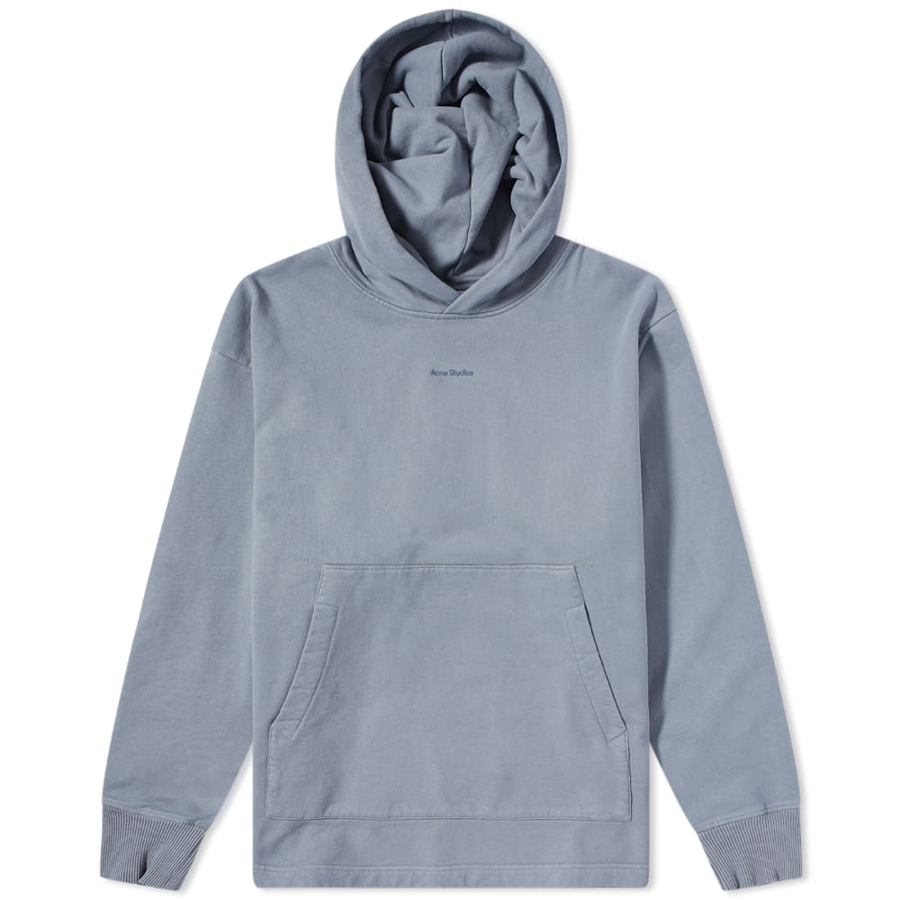 Суитчър Acne Studios Franklin Stamp Logo Oversized Hoody Сиво | BI0139-AA4, 0