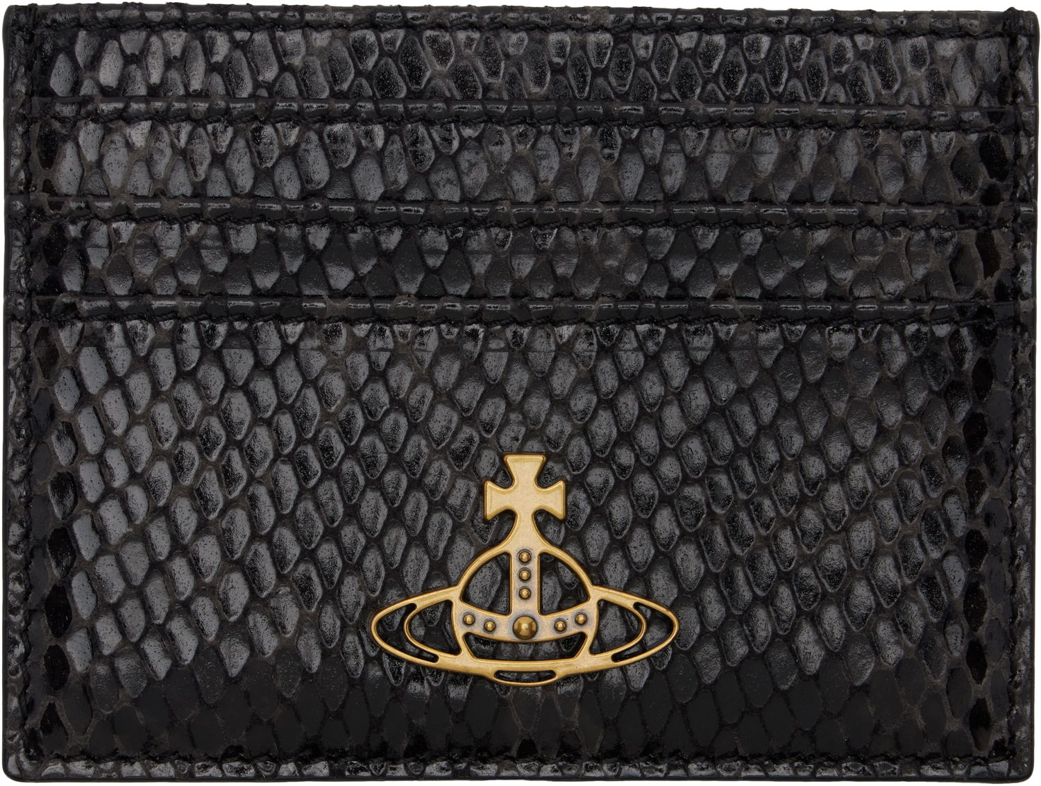 Портфейл Vivienne Westwood Card Holder Flat Черно | 54030006W-L007Y-, 0