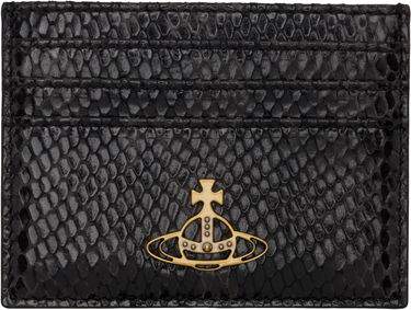 Портфейл Vivienne Westwood Card Holder Flat Черно | 54030006W-L007Y-, 0
