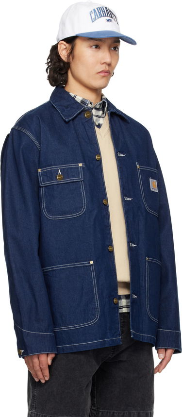 Яке Carhartt WIP Carhartt WIP OG Chore Denim Jacket Синьо | I031896, 1