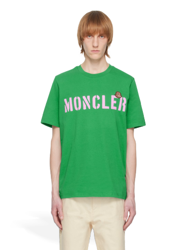 Тениска Moncler Printed Зелено | I10918C000298390T