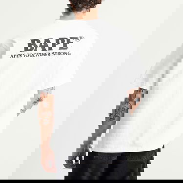 Тениска BAPE A Bathing Ape Frankenstein Graphic T-Shirt Бяло | 001TEL801338M-WHT, 3