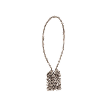 Чанта през рамо MARTINE ALI GOAT Exclusive Chainmail Double Strap Bag In Gunmetal Металик | MA226162401 HSG, 0
