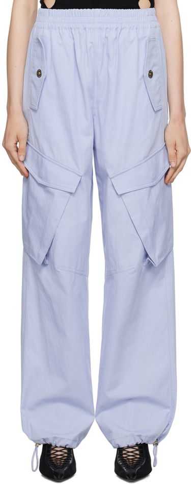 Карго панталони Dion Lee Elasicized Cargo Trousers Синьо | C2150P23, 0