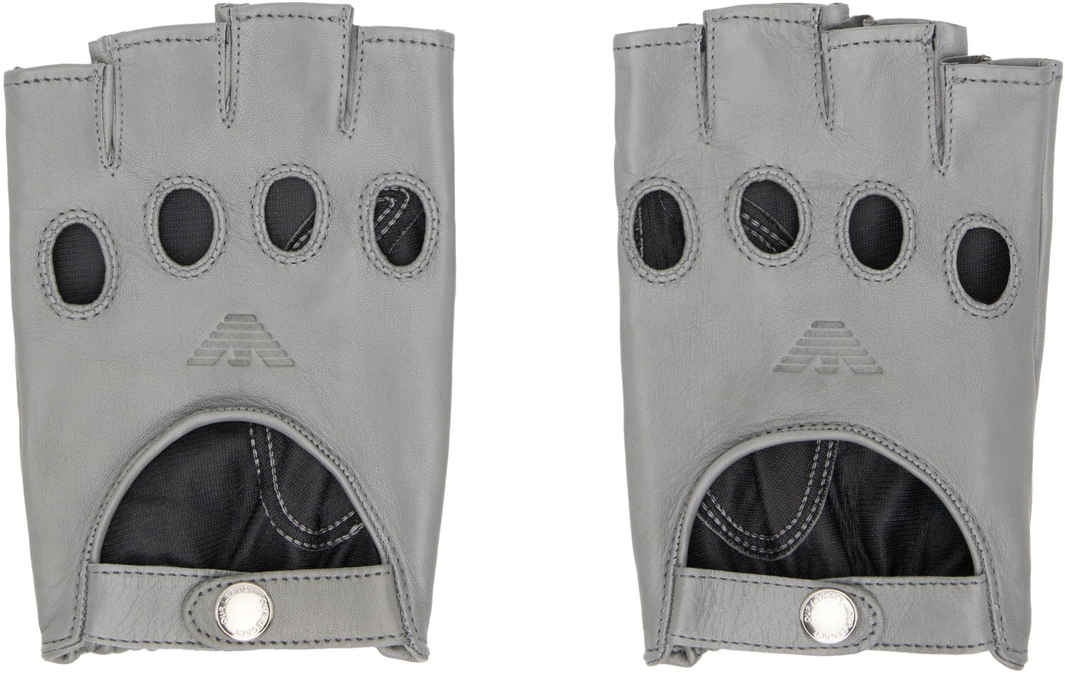 Ръкавици OUR LEGACY Emporio Armani Fingerless Gloves Сиво | WS2257TS, 0