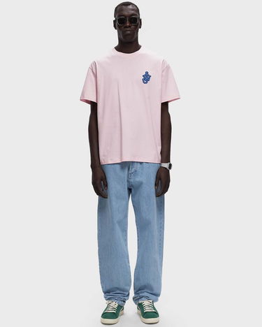 Тениска JW Anderson ANCHOR PATCH TEE Розово | JT0061-PG0772-324, 2