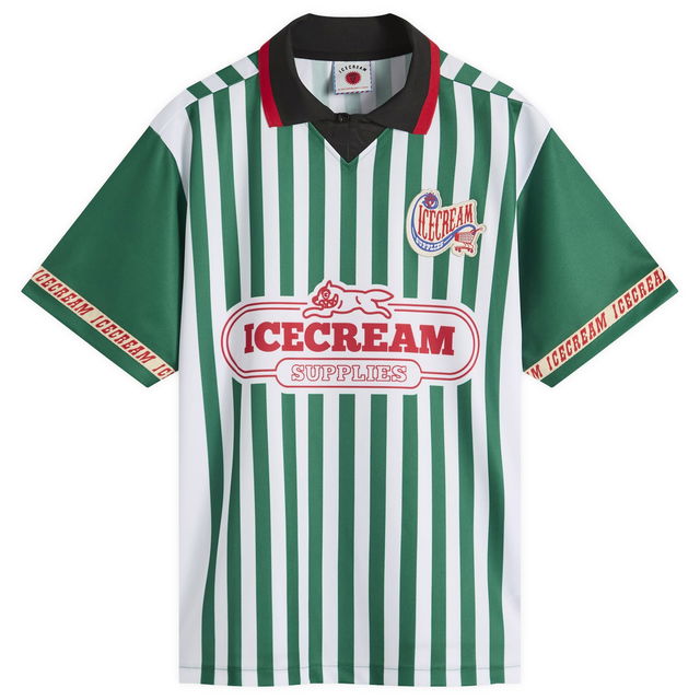 Striped Football Jersey, Size Large
