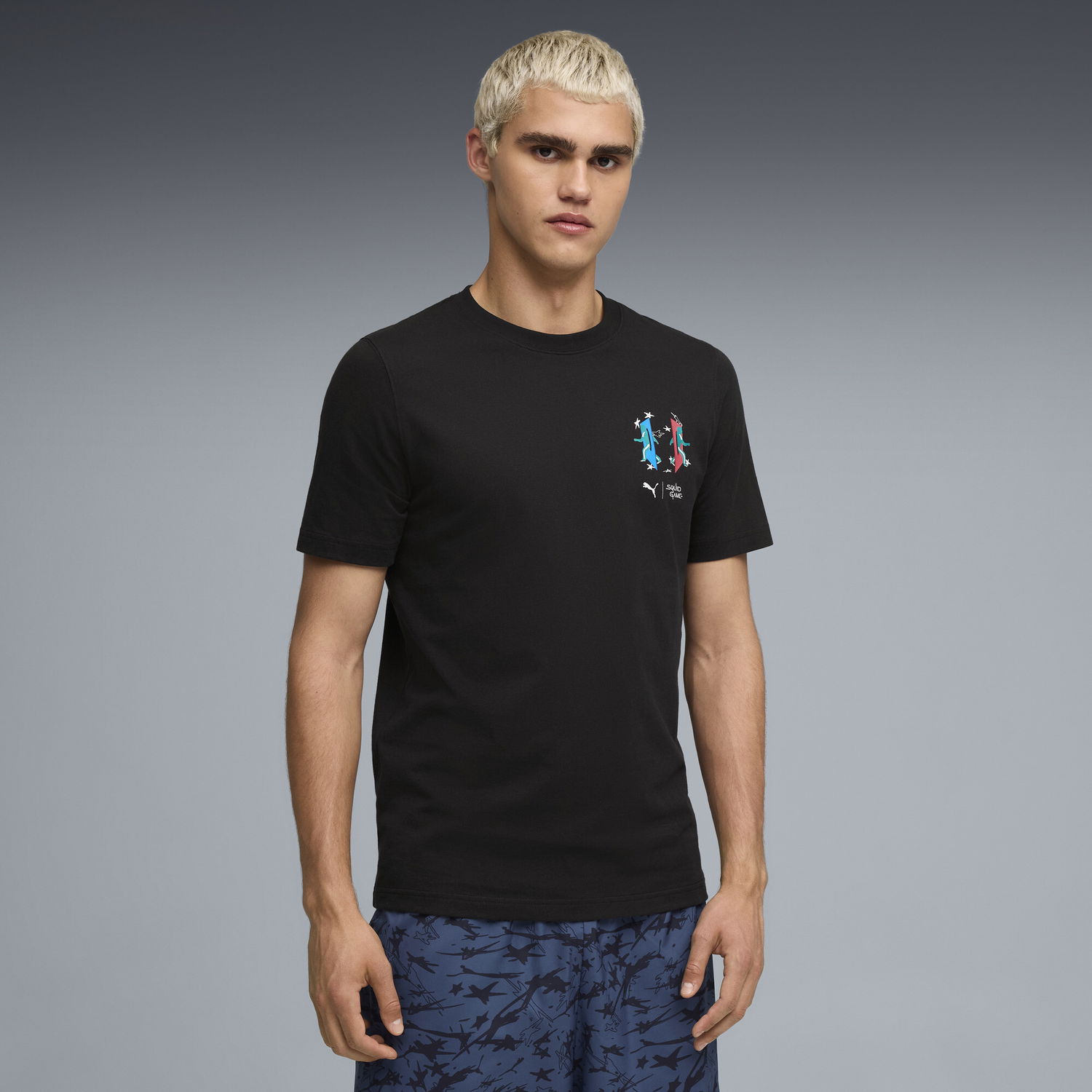 Тениски и потници Puma PUMA x SQUID GAME Graphic Tee Черно | 630706_01, 0