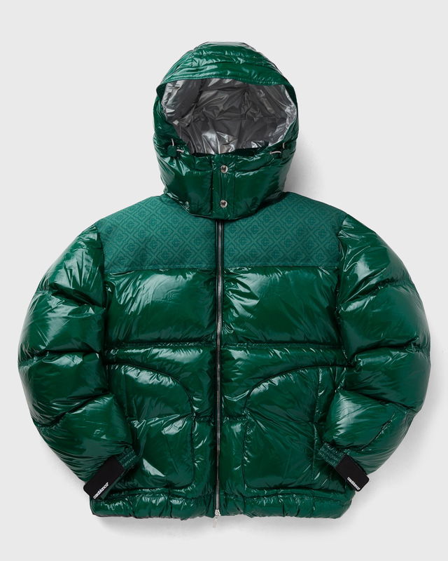 Shiny Hooded Puffer Jacket