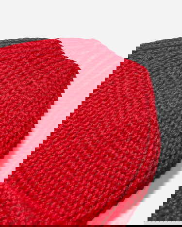 Шапка visvim Knit Wool Beanie Червено | 0125203003010 2, 5