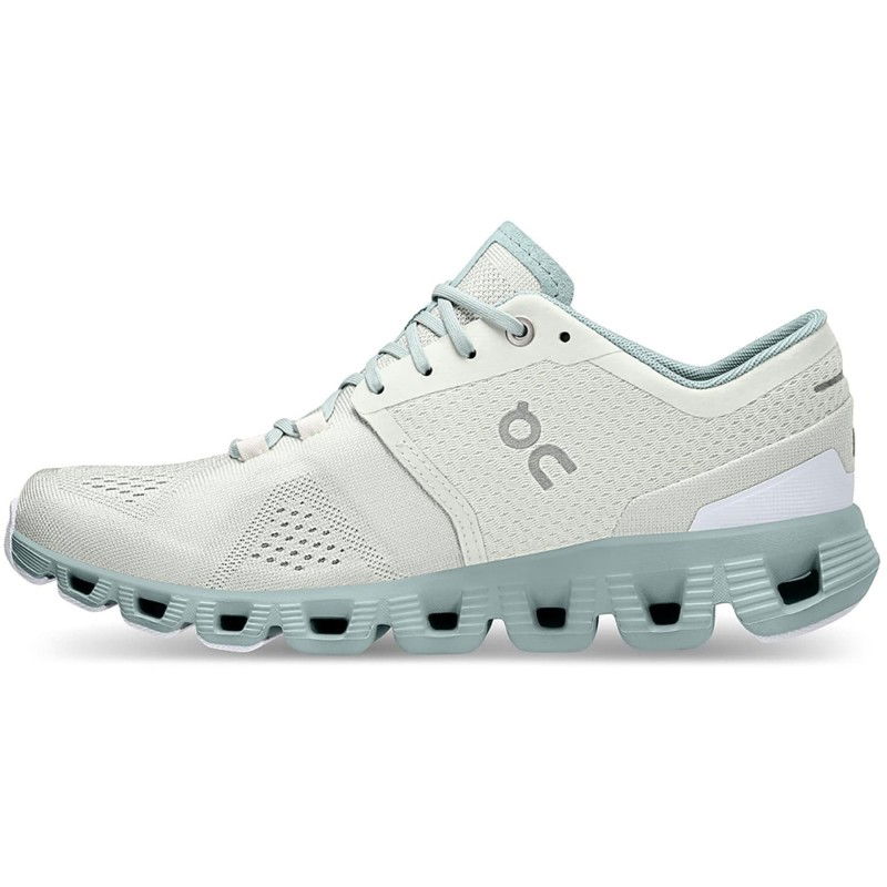 Кецове и обувки On Running Cloud X W Зелено | 40.99036, 0