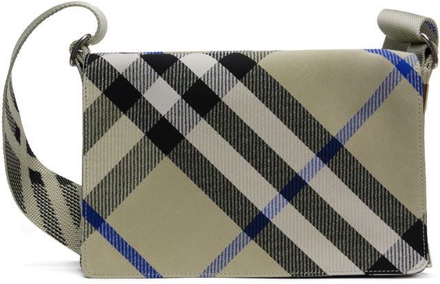Check Trench Crossbody Bag