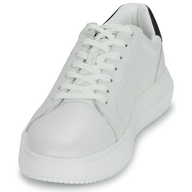 Кецове и обувки CALVIN KLEIN Shoes (Trainers) Jeans CHUNKY CUPSOLE MONO LTH Бяло | YM0YM00681-0LD, 2