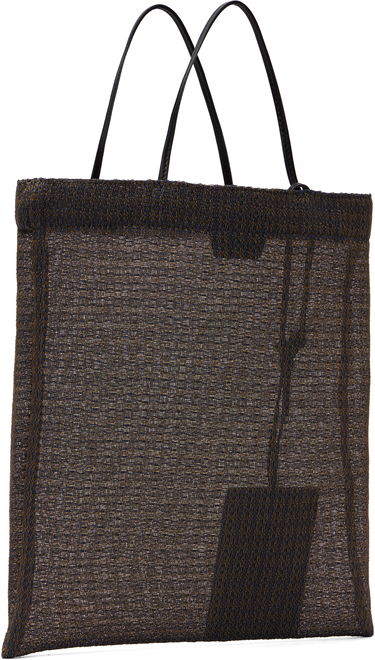 Голяма пазарска чанта The Row The Row Barn Mini Tote Кафяво | W1832-W4006, 2
