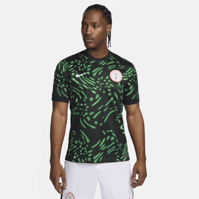 Фланелка Nike Dri-FIT Nigeria Stadium 2024/25 Зелено | FQ8847-010