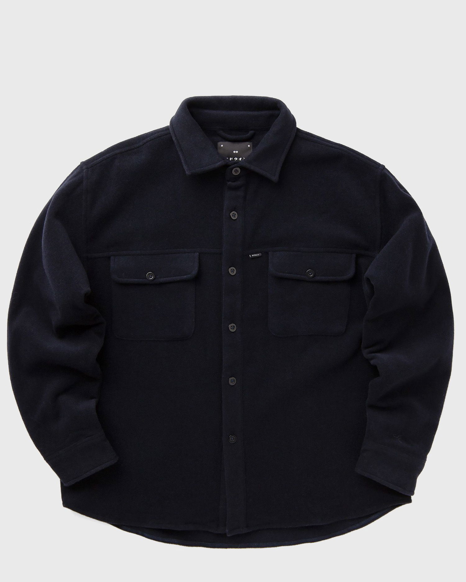 Риза EDWIN Jowen Long Sleeve Overshirt Синьо | I032497-0DM00, 0