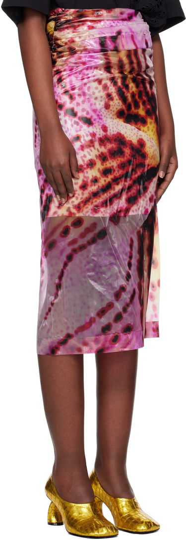 Пола Dries Van Noten Dries Van Noten Printed Midi Skirt Многоцветен | 251-010833-1109, 1
