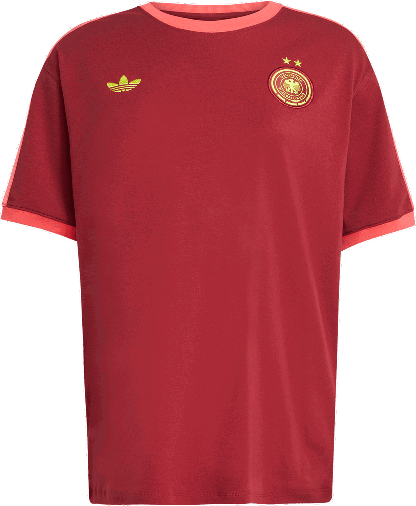 Тениска adidas Originals adidas Originals DFB T-Shirt Червено | jj0350