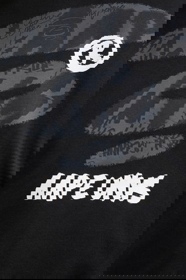 Тениска AAPE by A Bathing Ape Graphic Print T-Shirt Theme Main Черно | AAPTEM1753XXP, 3