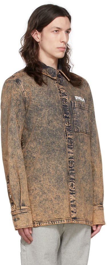 Риза Stella McCartney Stella McCartney Denim Shirt Кафяво | 6040903SOH82, 1