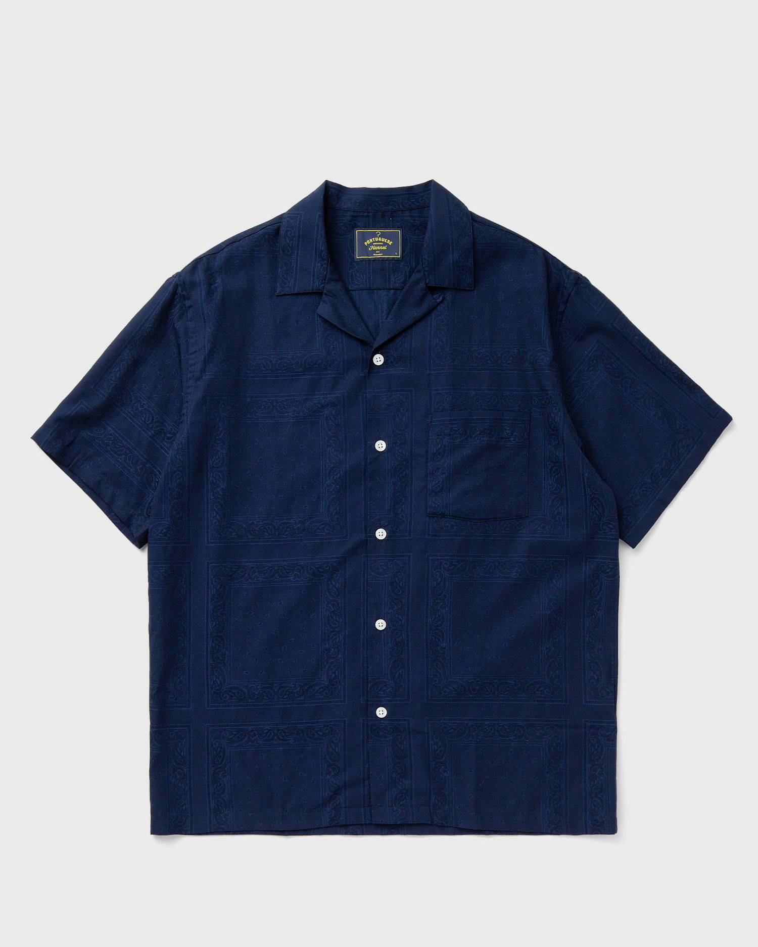Риза Portuguese Flannel CLASSIC PAISLEY Тъмно синьо | SS24.0020-BLUE, 0