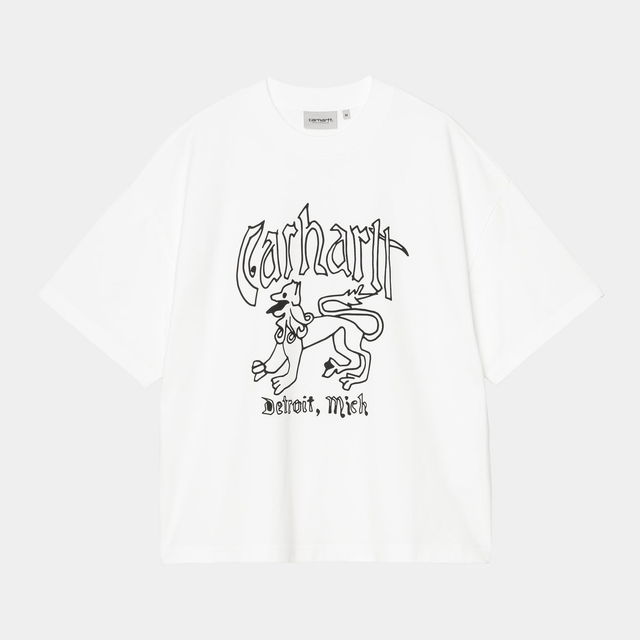 S/S Hackwork T-Shirt heavy stone wash