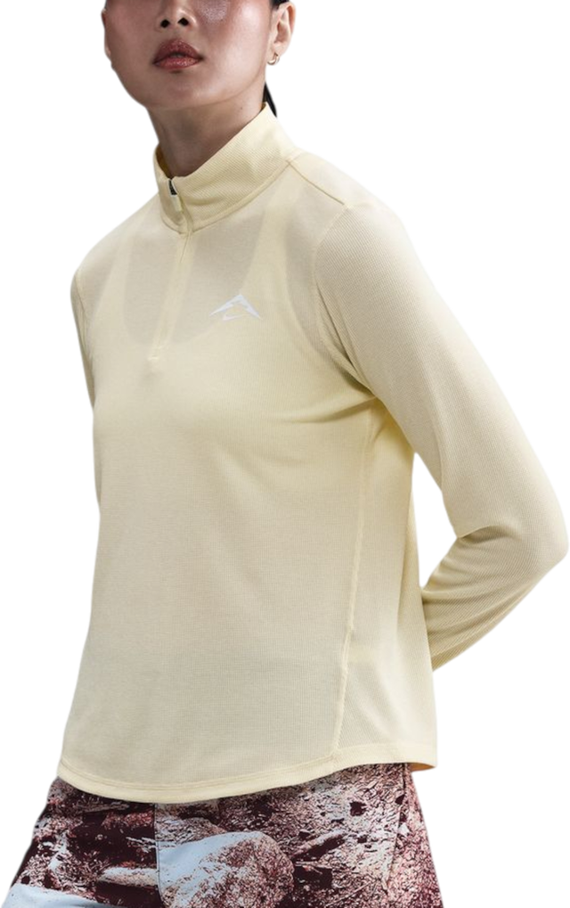 Trail Quarter-Zip Ribbed Long Sleeve Top