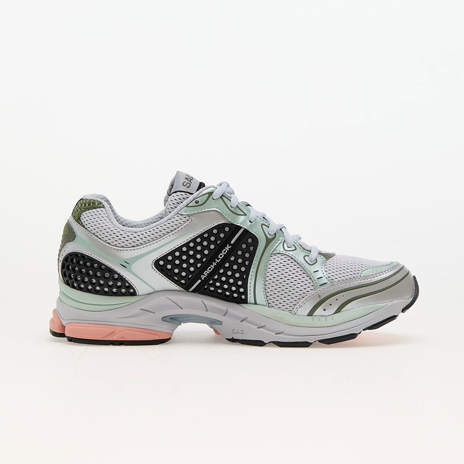 Кецове и обувки Saucony Progrid Triumph 4 Grey/ Green Зелено | S70805-1, 1