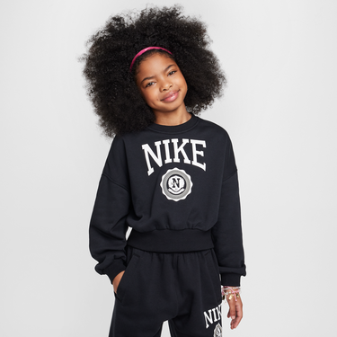 Суитчър Nike Sportswear Club Fleece Crewneck Sweatshirt Черно | HJ3373-010, 1
