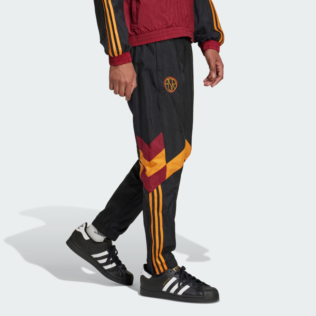 Панталони adidas Originals AS Roma Originals Track Pants Черно | IM7455, 1